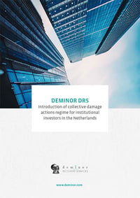 deminor-drs-Introduction-of-collective-damage-actions-regime-for-institutional-investors-in-the-netherlands